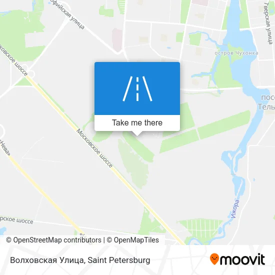 Волховская Улица map