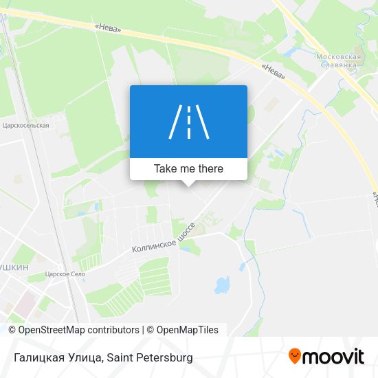 Галицкая Улица map