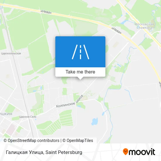 Галицкая Улица map