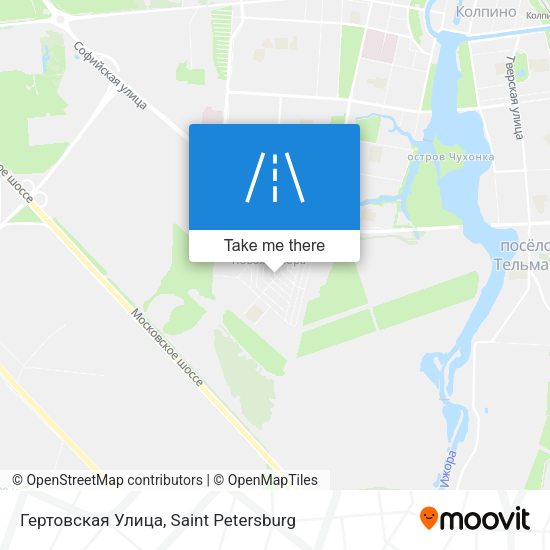 Гертовская Улица map