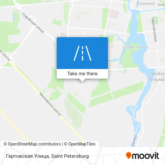 Гертовская Улица map