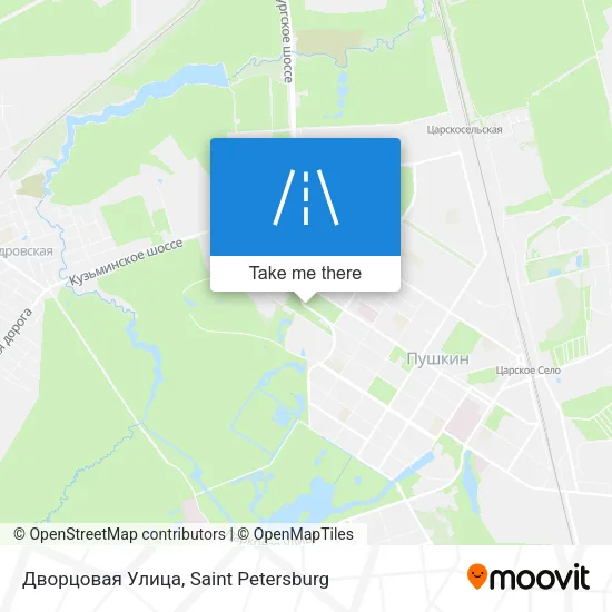 Дворцовая Улица map