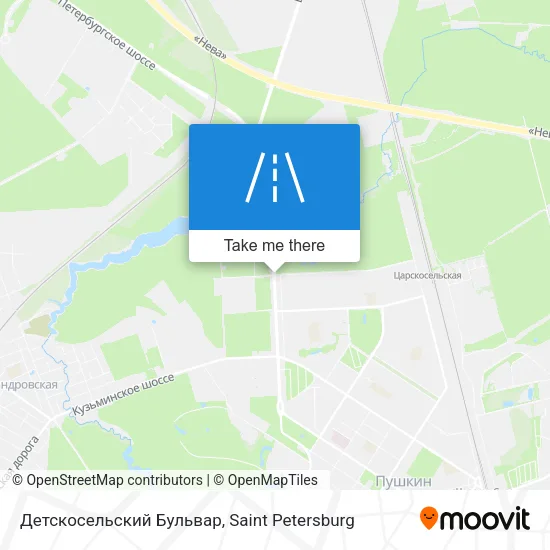 Детскосельский Бульвар map