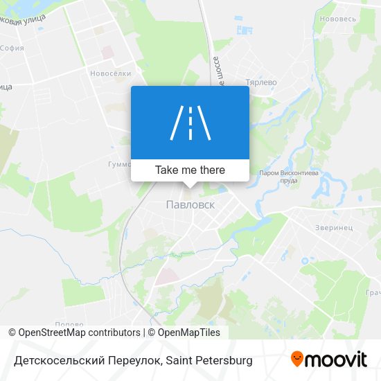 Детскосельский Переулок map