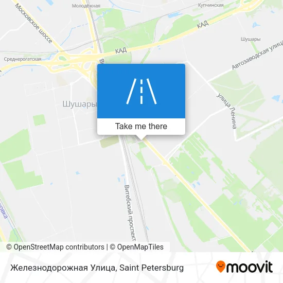 Железнодорожная Улица map