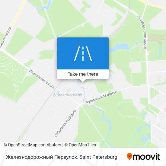 Железнодорожный Переулок map