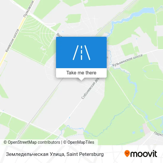 Земледельческая Улица map