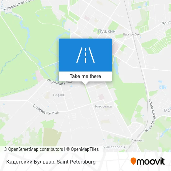 Кадетский Бульвар map