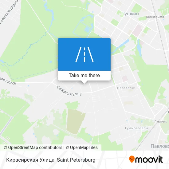 Кирасирская Улица map