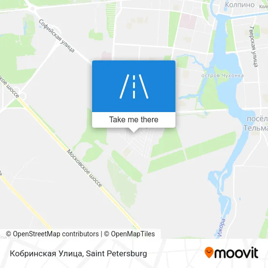 Кобринская Улица map