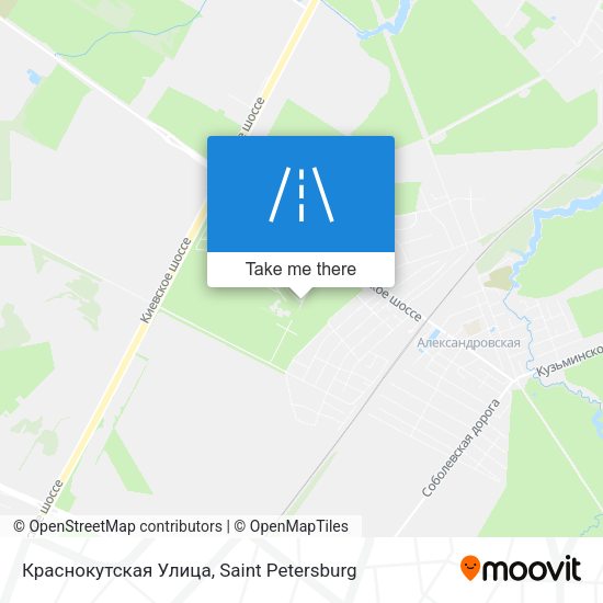 Краснокутская Улица map