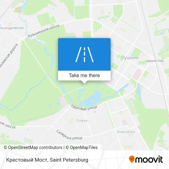 Крестовый Мост map