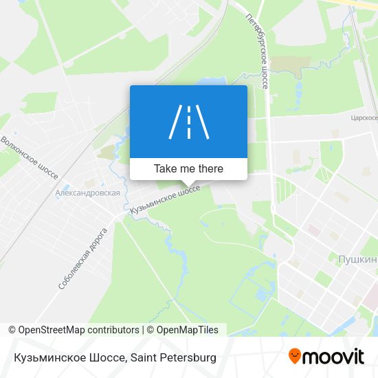 Кузьминское Шоссе map