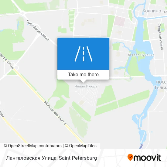 Лангеловская Улица map