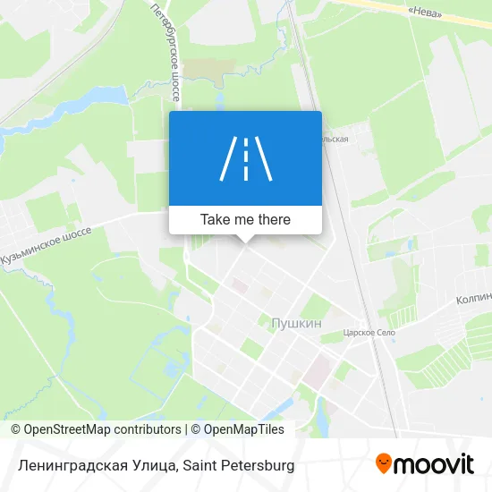 Ленинградская Улица map