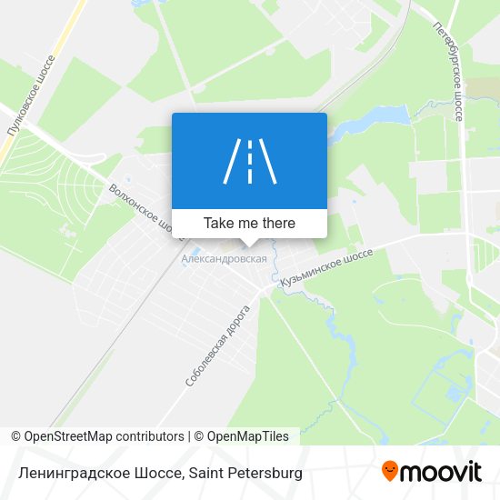 Ленинградское Шоссе map