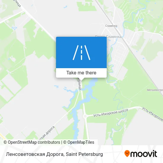 Ленсоветовская Дорога map