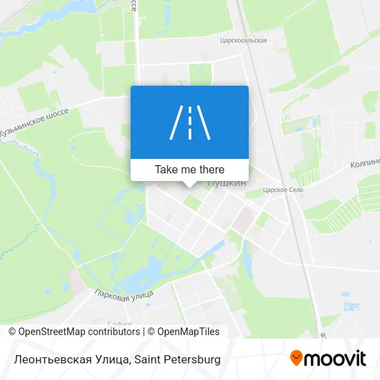 Леонтьевская Улица map