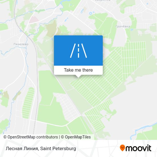 Лесная Линия map