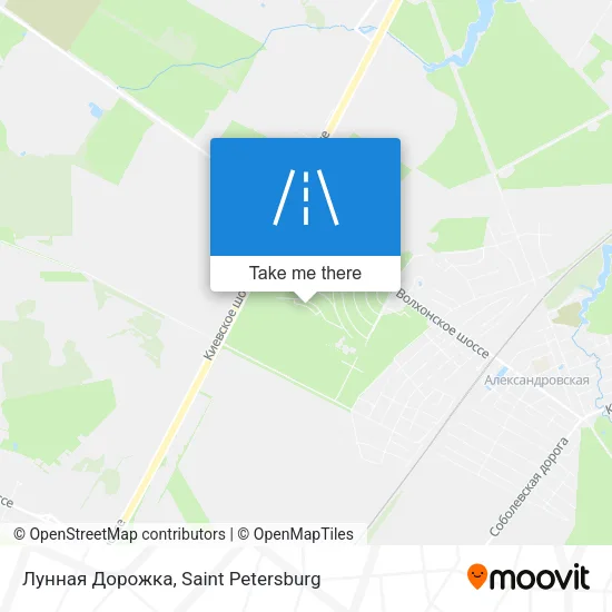 Лунная Дорожка map