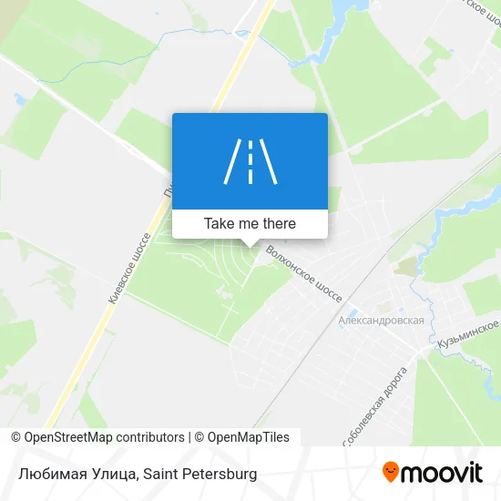 Любимая Улица map