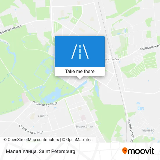 Малая Улица map