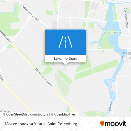 Мокколовская Улица map