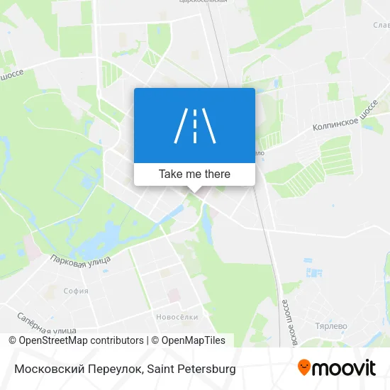 Московский Переулок map