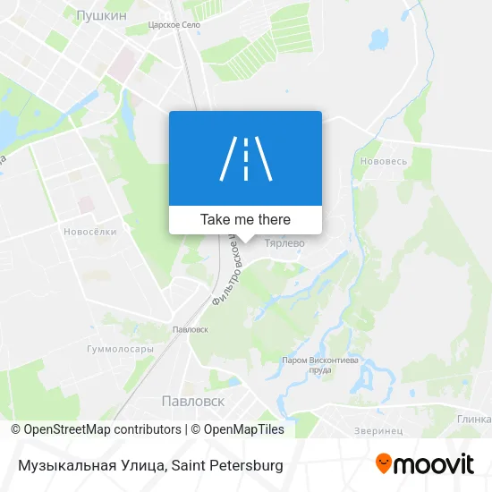 Музыкальная Улица map