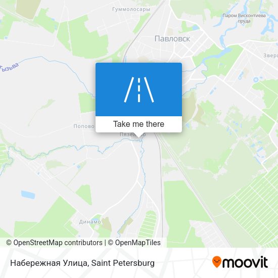 Набережная Улица map