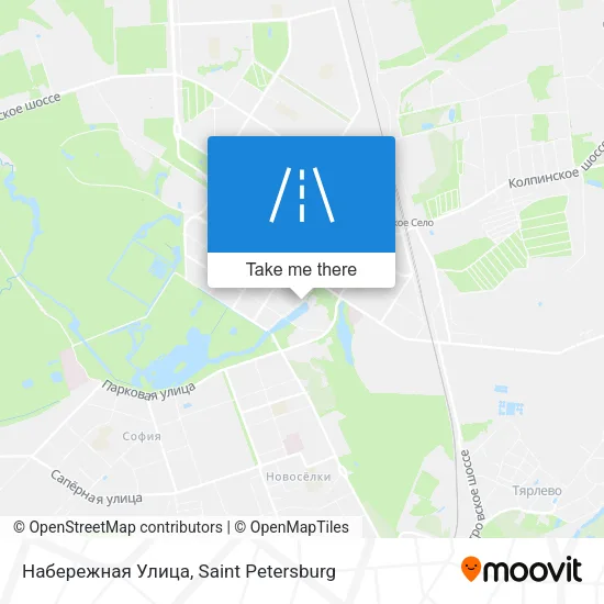 Набережная Улица map