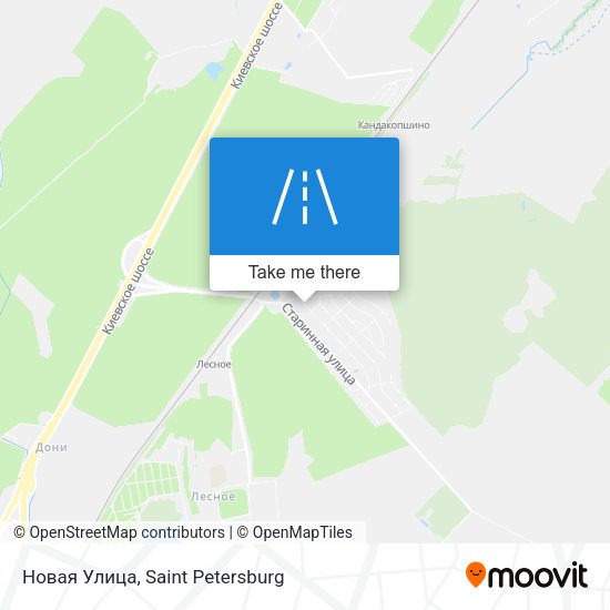 Новая Улица map