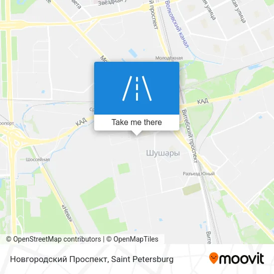 Новгородский Проспект map