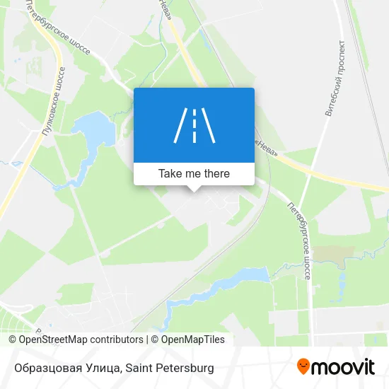Образцовая Улица map