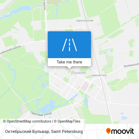Октябрьский Бульвар map