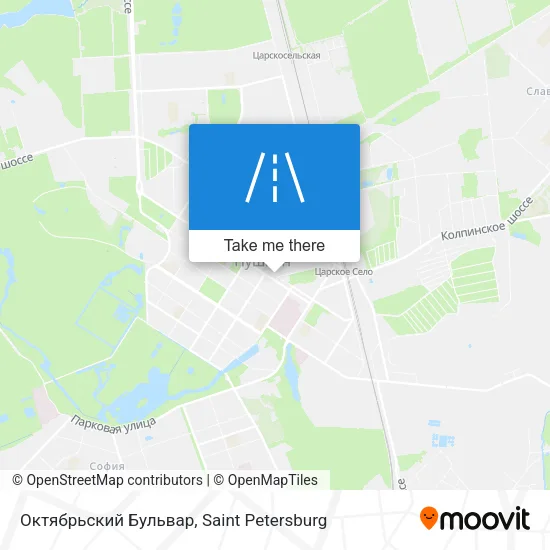 Октябрьский Бульвар map