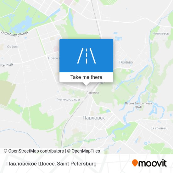 Павловское Шоссе map