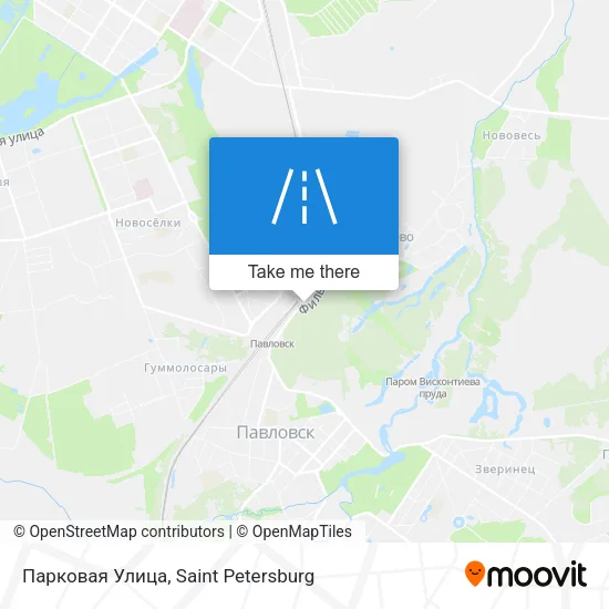 Парковая Улица map