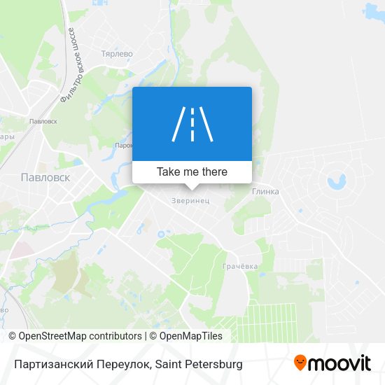 Партизанский Переулок map