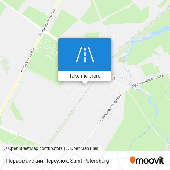 Первомайский Переулок map