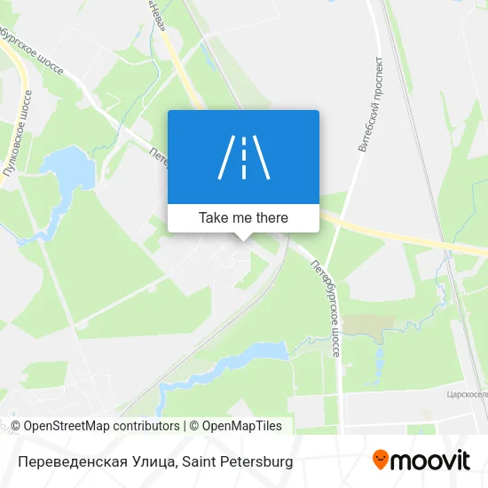 Переведенская Улица map