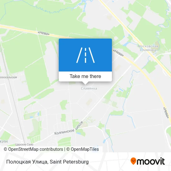 Полоцкая Улица map