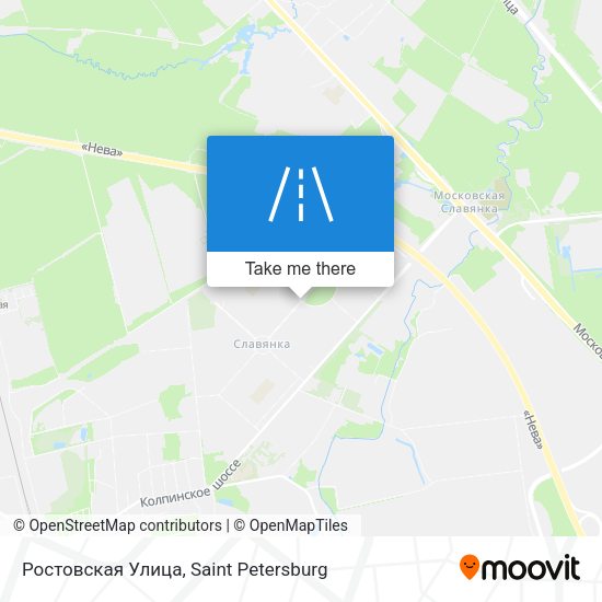 Ростовская Улица map