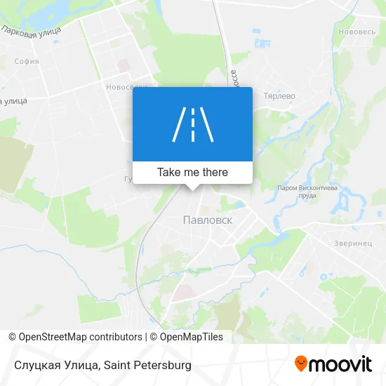 Слуцкая Улица map