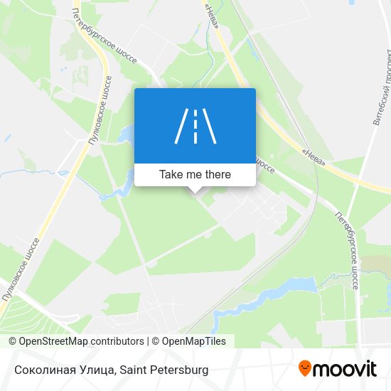 Соколиная Улица map