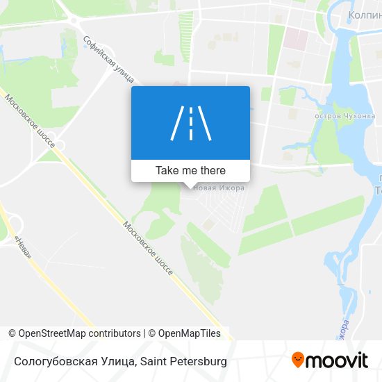 Сологубовская Улица map