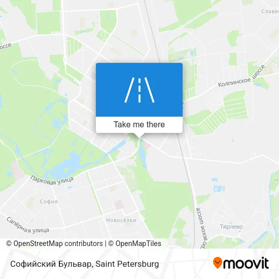 Софийский Бульвар map
