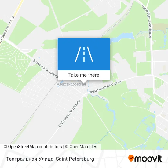 Театральная Улица map