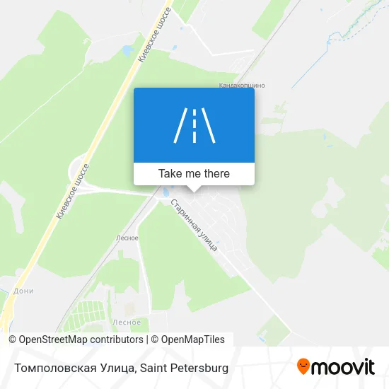 Томполовская Улица map