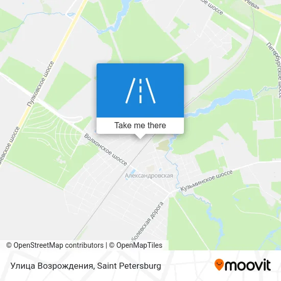 Улица Возрождения map